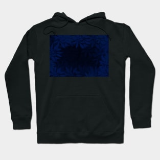 blue leaves Hoodie